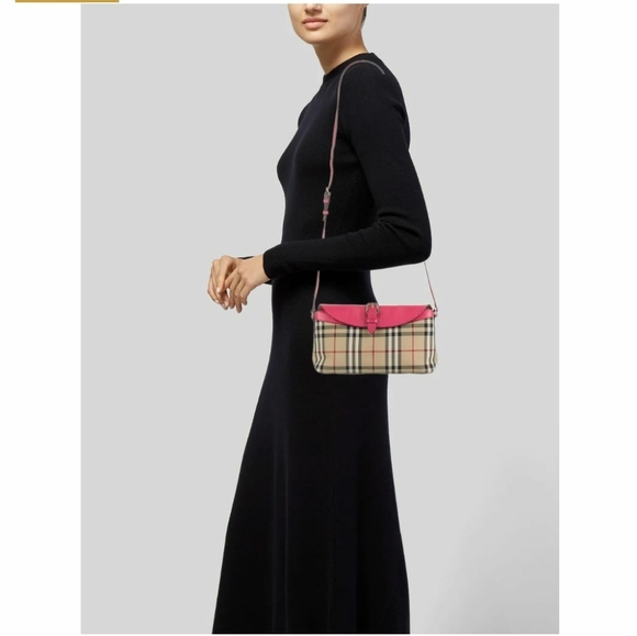 Burberry Horseferry Check Small Crossbody Bag - Picture 5 of 16